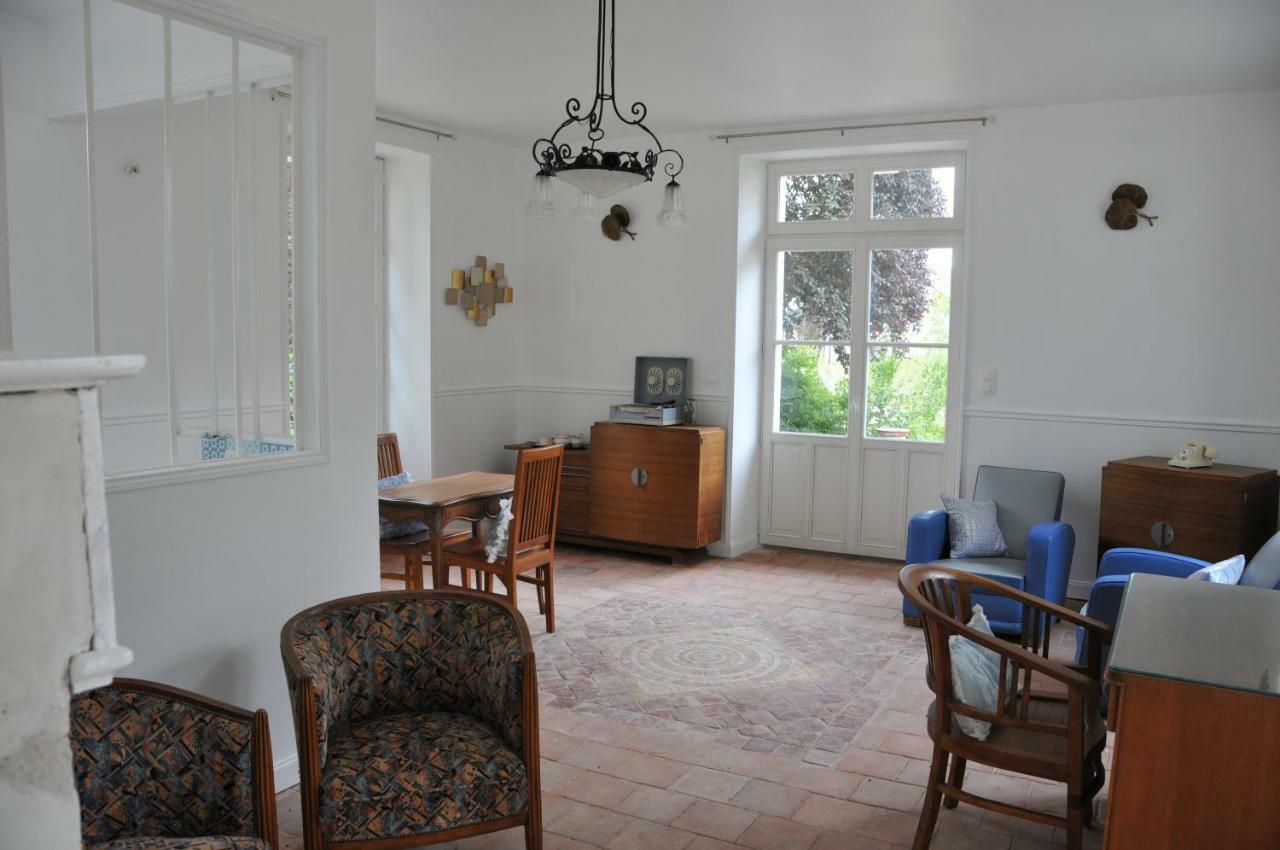 La Terrasse De L'Orangerie Du Chateau - Art Nouveau - Gite 2 Personnes Brain-sur-Allonnes Exteriér fotografie